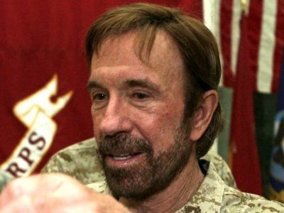 L'acteur américain Chuck Norris